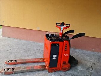 Predám ručne vedený elektrický paletový vozík LINDE - T20