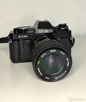 Minolta X-370s s objektívom 28–70mm f/3.5 - Plne Funkčný