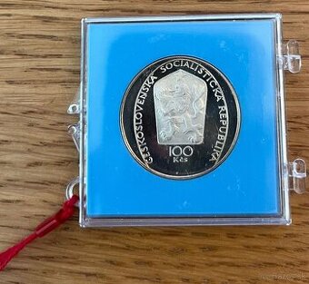 100 Kčs Petr Brandl 1985 PROOF