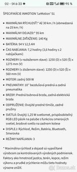 Predám inmotion s1