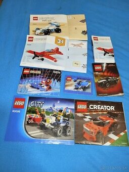 Lego návody Creator ninja city systém