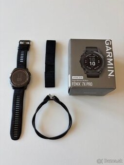 Predám Garmin Fénix 7X Pro Sapphire Solar