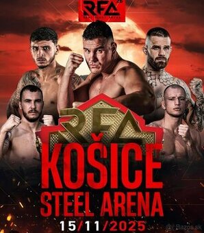 Lístky na RFA 26 (15.11. Košice) za zvýhodnenú cenu
