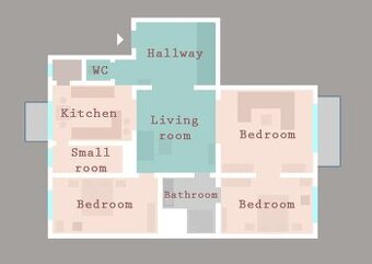 Byt s rozlohou 110 m² a 2 balkónmi v Starom Meste - 1