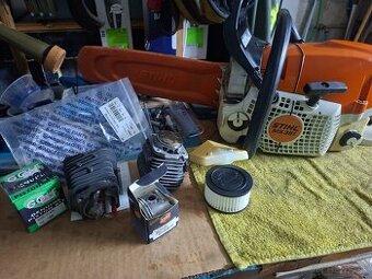 Opravujem pily stihl, Husqvarna