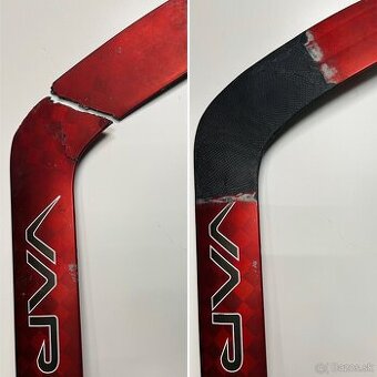 Oprava a spájanie čepelí a hokejok