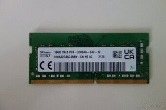 16GB DDR4 3200MHz RAM do notebooku