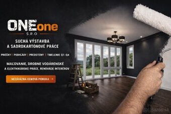 Sadrokartonové práce, renovácie interierov