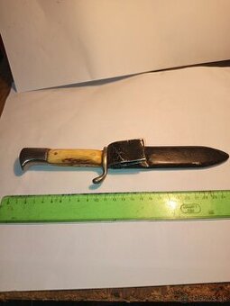 Starý nôž hitlerjugen.Solingen