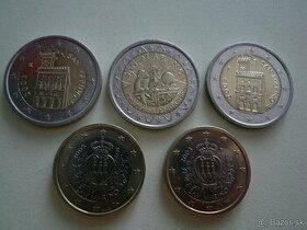 predam EURO mince San Marino