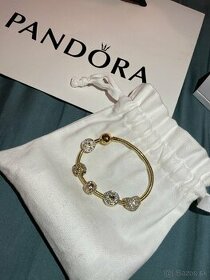 Pandora náramok zlatý