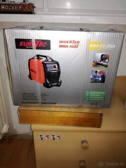 Elektrický zvárací stroj Inverter MMA 250 A zn.EUROTECH