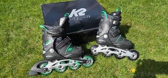 Detské kolieskové korčule K2 SK8 Hero Boa ALU