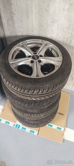 Alu disky 5x112 R16 + letné pneu BF Goodrich 195/55 R16