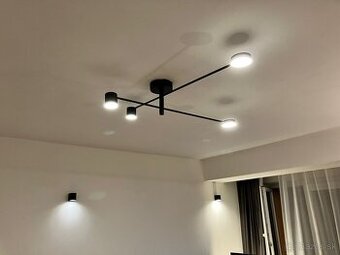 Dizajnová industriálna lampa – nastaviteľná, nepoužitá