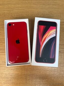 Predám iPhone SE 2020 64GB, RED, NOVA BAT, TOP stav