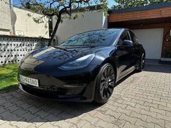Tesla Model 3 Performance 377kw Refresh ✅ Odpocet DPH