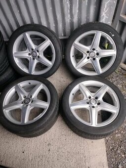 4ks alu disky MB AMG 5x112 R18 pneu dvojrozmer