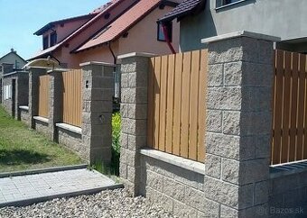 WPC plotové dosky (plotovky), schodovky aj terasové dosky