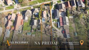 ALL INCLUSIVE l NA PREDAJ POZEMOK SO STARŠÍM RODINNÝM DOMOM,