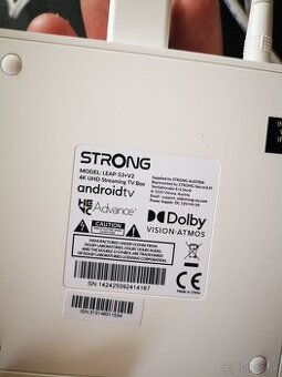 Strong LEAP-S3+ biely 4K Google TV box