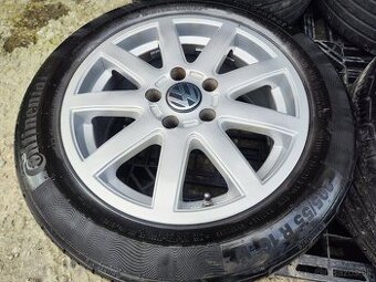 Alu sada =5x112 =orig. VOLKSWAGEN= s pneu= 205/55 R16
