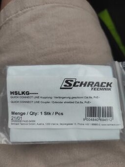 Schrack HSLKG – Cat.6a, shielded, PoE+