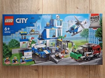 Lego City 60316 Policajná stanica