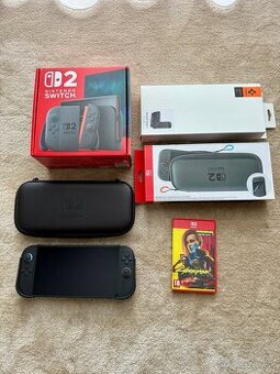 Predam NINTENDO SWITCH 2 + prislusenstvo