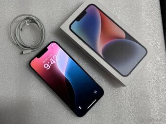 Apple Iphone 14 256Gb Blue - Funkčný, komplet balenie
