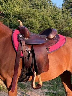 Westernove sedlo big horn