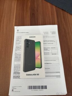 SAMSUNG GALAXY A56 8/256 NOVÝ ZÁRUKA