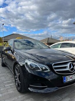 Mercedes E350 BlueTEC 4x4, biela koža, výbava, 185kW