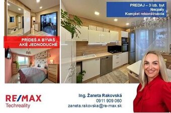 PREDAJ útulný 3 - izbový byt Urbárska Prievidza