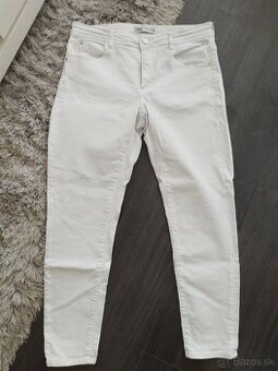 Biele džínsy zn. Zara XL/42
