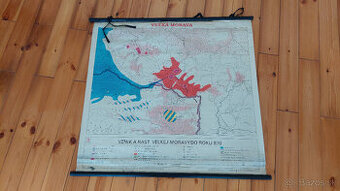Mapa Velkej Moravy