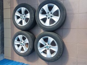 ELEKTRÓNY+PNEUMATIKY ŠKODA MOON R16 5X112 7JX16 ET45