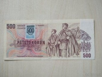 predám staré bankovky československo