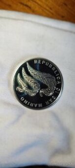 strieborná minca 5 euro San Marino 2018