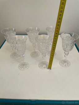 Kryštál, brúsene sklo a pod