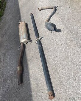 Toyota RAV4 kardan výfuk