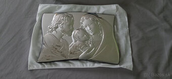 Luxusný talianský strieborný obraz