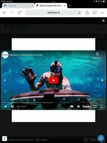 Podvodný scooter ( potápanie ) - navbow underwater scooter