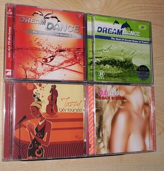 JAZZY BAR LOUNGE /2cd/ , DREAM DANCE/2cd/ 2x, CLUBLAND/2cd/