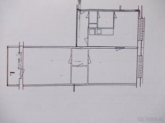 3(2+1)izbovy  byt 58m.štv.+loggia os.vl.pri AB-ečku v BJ.