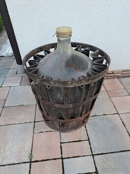 Demižón, 50l, iba osobný odber Bratislava