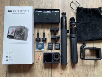 Dji Osmo Action 4 Adventure Combo + Príslušenstvo