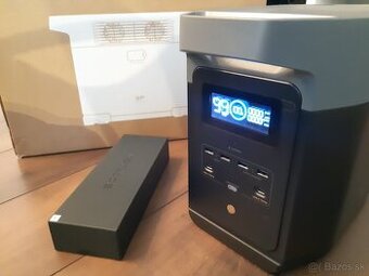 Predam ZANOVNU nevyuzitu powerbanku ECOFLOW DELTA 2 + zaruka