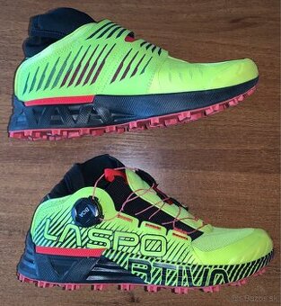Bežecké topánky BOA La Sportiva Cyklon - neon