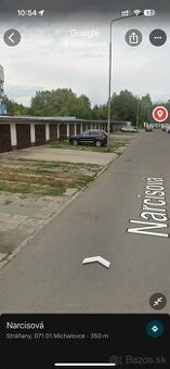Hľadám garáž na SNP ul. Narcisová